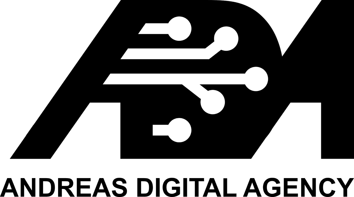 Official Andreas Digital Agency ADA secondary black logo