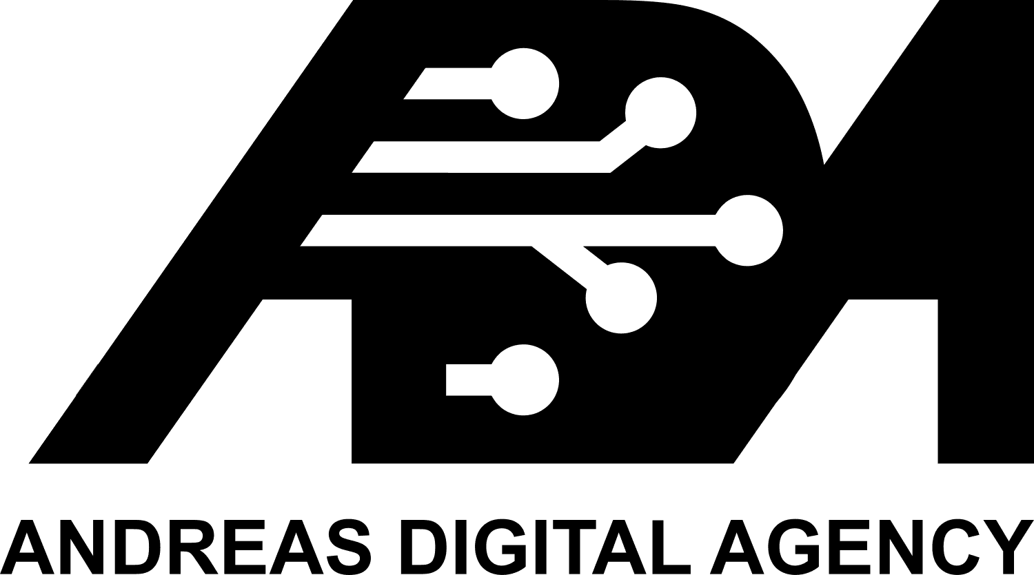 Official Andreas Digital Agency ADA secondary black logo