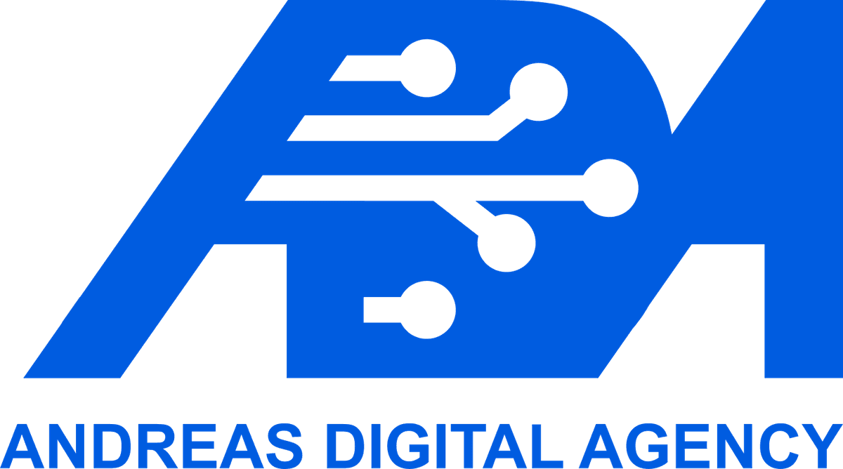 Official Andreas Digital Agency ADA secondary blue logo
