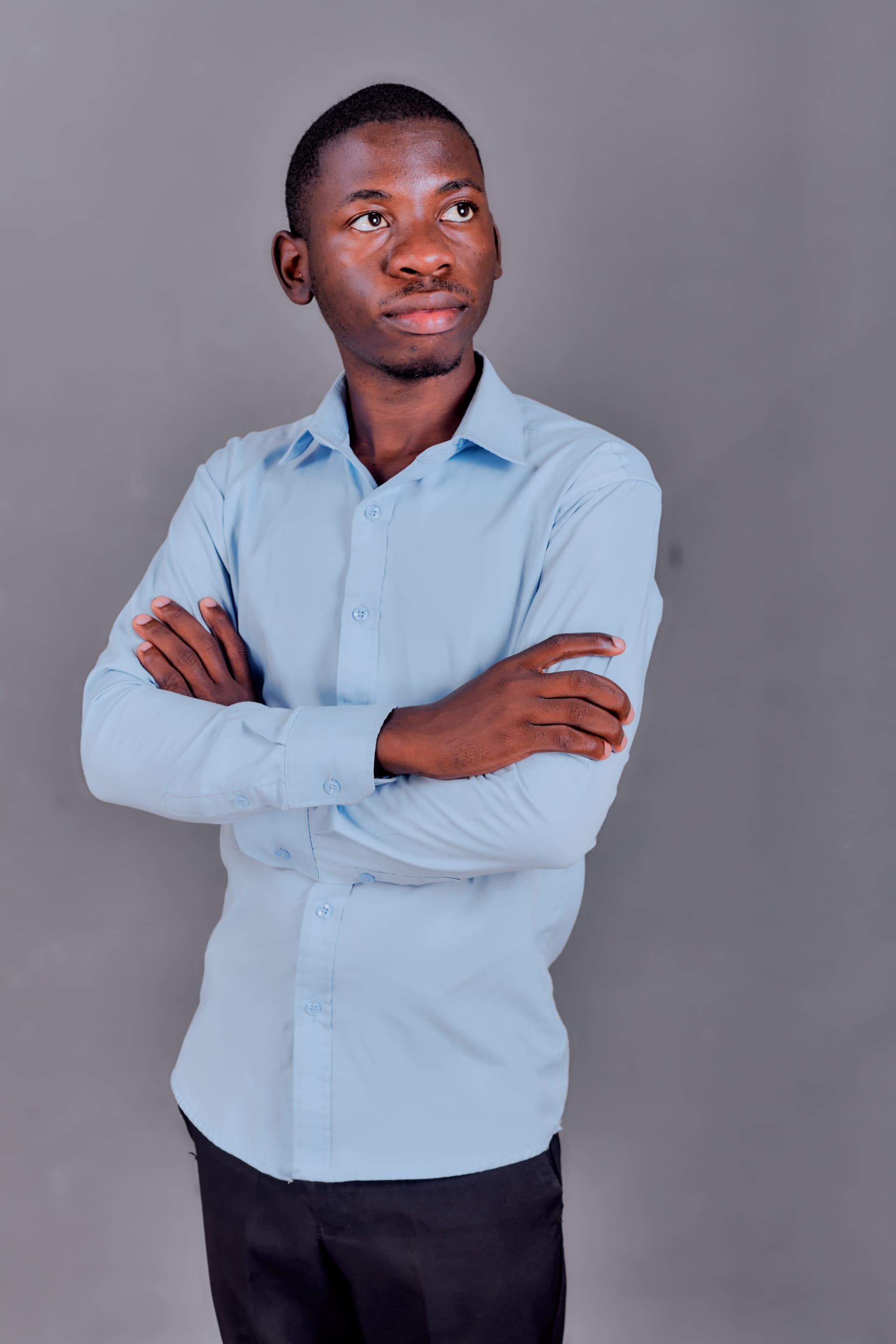 Kudumo Kupembona Andreas, founder of Andreas Digital Agency, in a casual portrait
